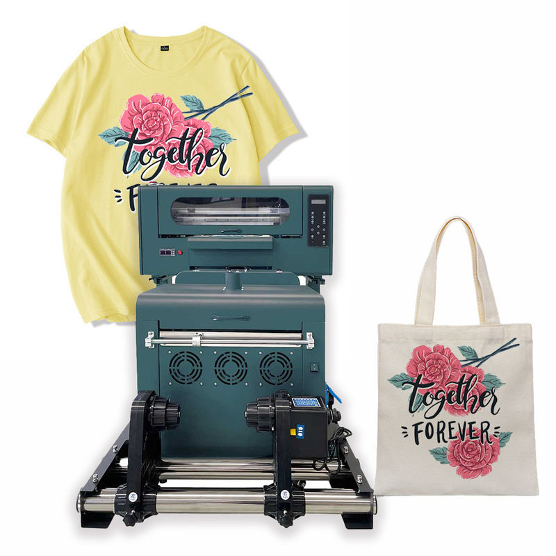 টি-শার্টের জন্য 30 সেমি ডিটিএফ প্রিন্টার এ 3 আকারের ডিটিএফ প্রিন্টার