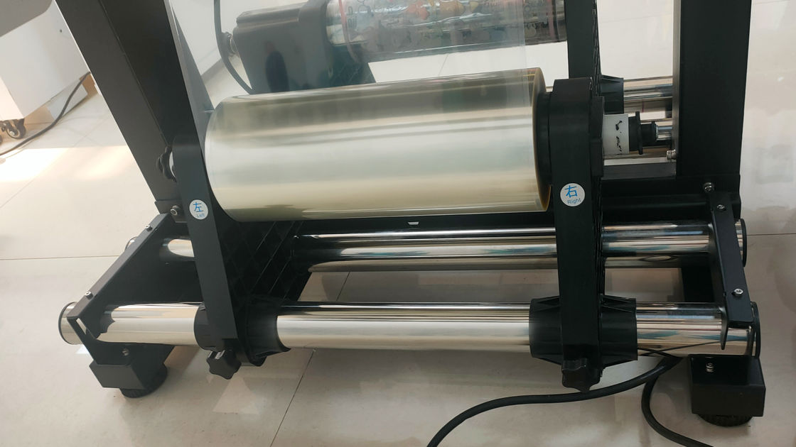 2024 A3 ইউভি ডিটিএফ প্রিন্টার লোগো প্রিন্টিং 30CM ইউভি ডিটিএফ প্রিন্টার স্টিকার জন্য ল্যামিনেটিং সহ