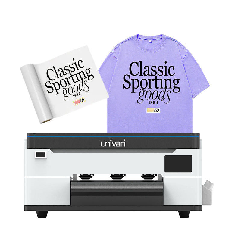 13 ইঞ্চি পিট ফিল্ম টি-শার্ট ছোট ব্যবসা ডিটিএফ প্রিন্টিং মেশিন তাপ স্থানান্তর মুদ্রণ