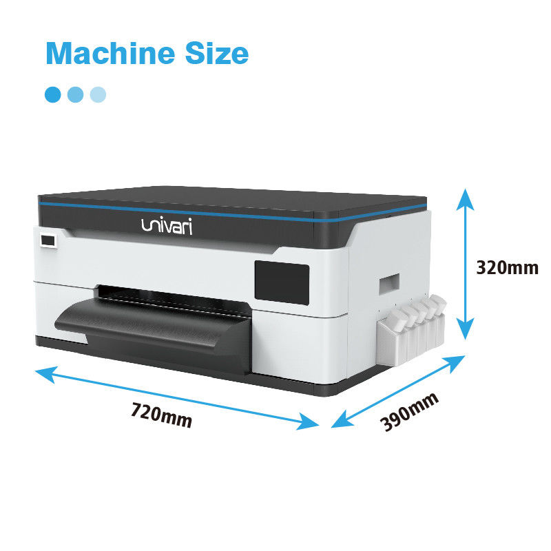 13 ইঞ্চি পিট ফিল্ম টি-শার্ট ছোট ব্যবসা ডিটিএফ প্রিন্টিং মেশিন তাপ স্থানান্তর মুদ্রণ