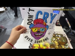 অটো ডিটিএফ ট্রান্সফার মেশিন ইঙ্কজেট ইউভি ডিটিএফ প্রিন্টার মেশিন F1080 XP600 হেড