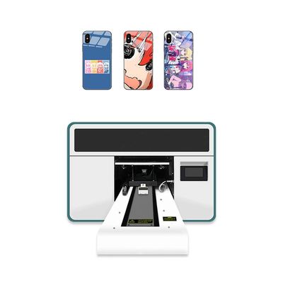 8 রঙ A3 আকারের ইউভি ফ্ল্যাটবেড প্রিন্টার গ্লাস কিউব ডিজিটাল ইউভি 3 ডি প্রিন্টার