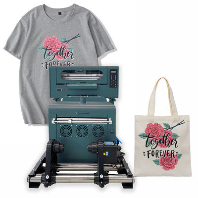 30 সেন্টিমিটার ডিটিএফ প্রিন্টার সঙ্গে শ্যাকার EPSON XP600 প্রিন্টহেড এ 3 ডিটিএফ প্রিন্টার